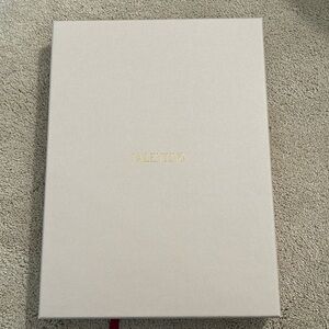 Archival Valentino coffee table book in box